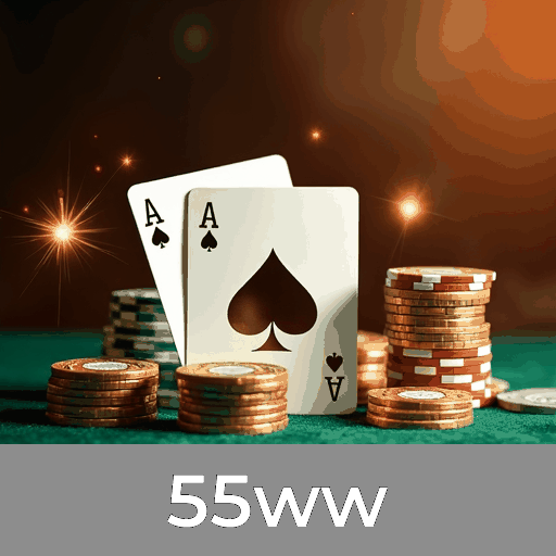 Explore jogos de cassino emocionantes no 55ww com variação única